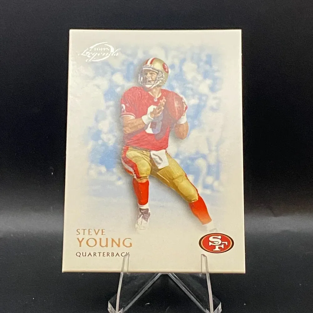 2011 Topps Gridiron Legends - Steve Young #101 Blue Parallel